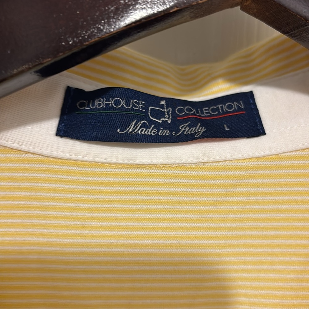 Clubhouse collection Yellow Polo Shirt - Picture 3 of 4
